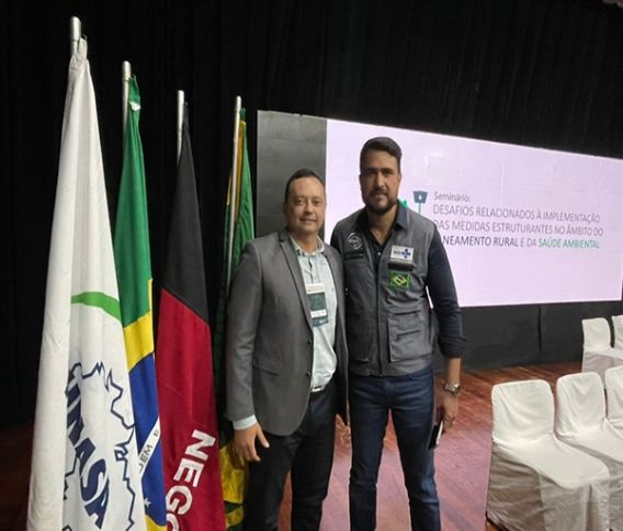 Presidente do CISCO (Éden Duarte) se reúne com ministro da Saúde e o deputado Wellington Roberto